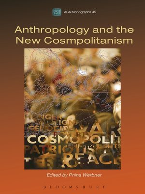 cover image of Anthropology and the New Cosmopolitanism